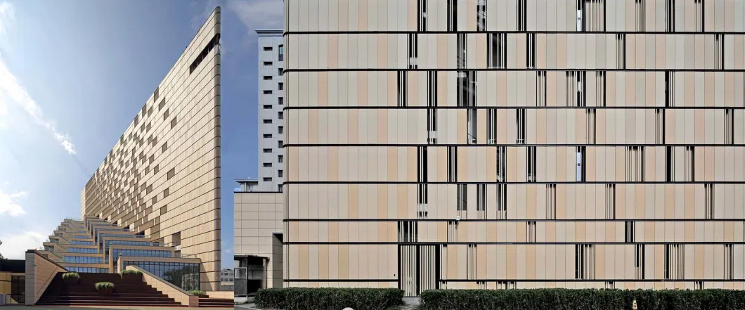 Customized 3D Inkjet Wooden Grain Terracotta Wall Woodgrain Terracotta Tile Panel for Building