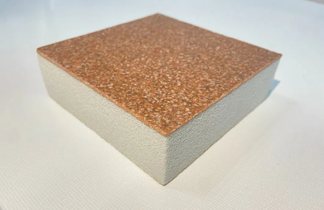 China Porcelain Terracotta Stoneware Ventilated Facade Building Material Residential Building Cladding Porcelain Tiles Thermal Insulation Decorative Panel