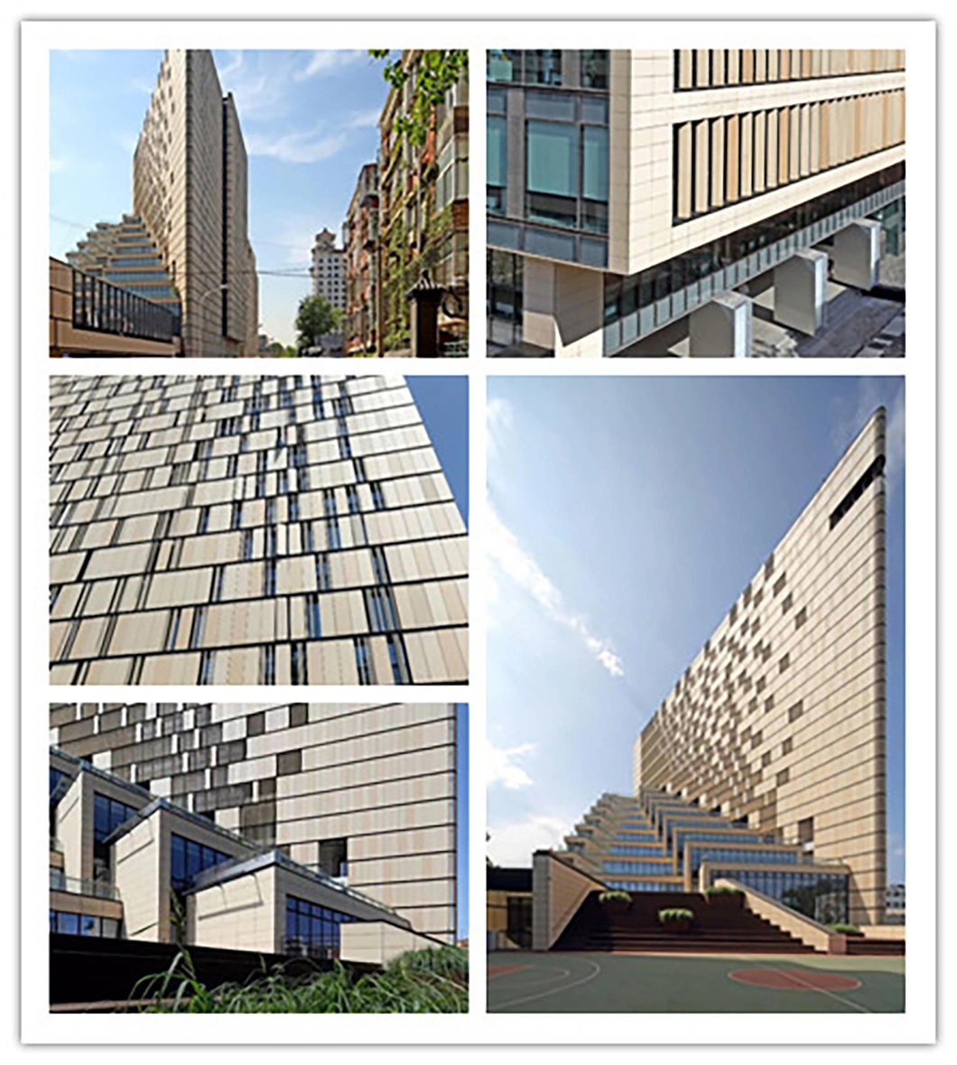 Togen OEM Grey Terracotta Panel for Building Exterior Wall Tile Building Material