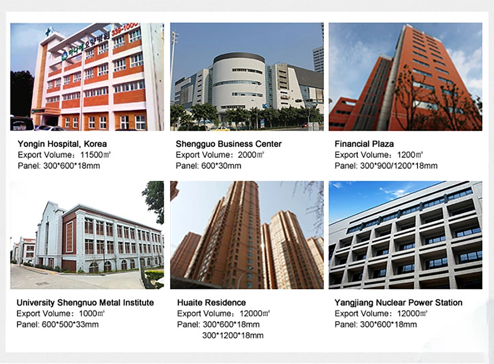 18mm White Terracotta Facade Wall Panel Rainscreen Terracotta Panels with Dry Hanging System