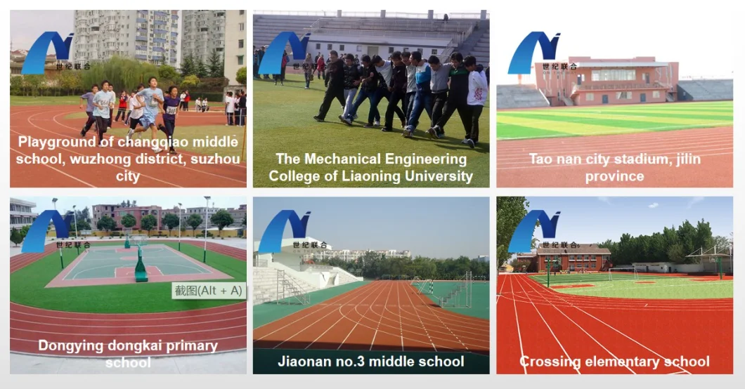 New Colourful Synthetic Water-Based Runway Top Coat Courts Sports Surface Flooring Athletic Running Track
