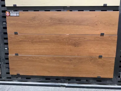 8X40 Anti Slip Brown Wood Look Tiles for Floor