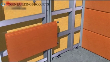 Togen OEM Grey Terracotta Panel for Building Exterior Wall Tile Building Material