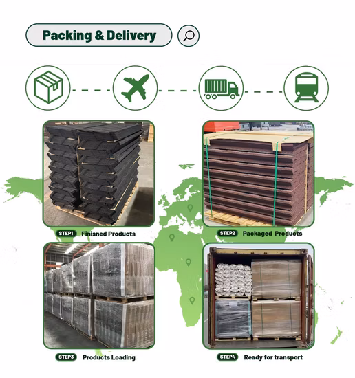 Coloured Classical Stone Coated Steel Roofing Tile Seven Wave Terracotta Roof Sheet Panels 1340*420mm